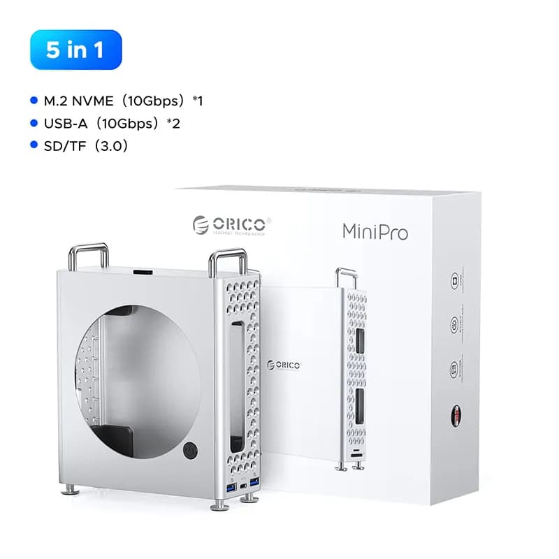 کیس مک مینی M4 اوریکو مدل MS10‑5P — تصویر ۳
