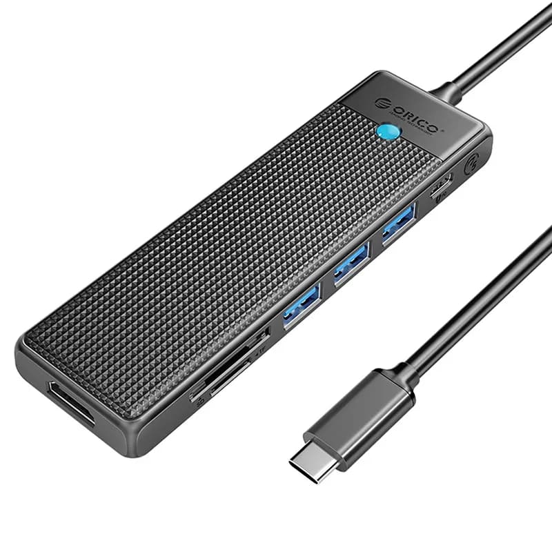 داک استیشن 7 پورت USB-C اوریکو مدل PWD-7P — تصویر ۲
