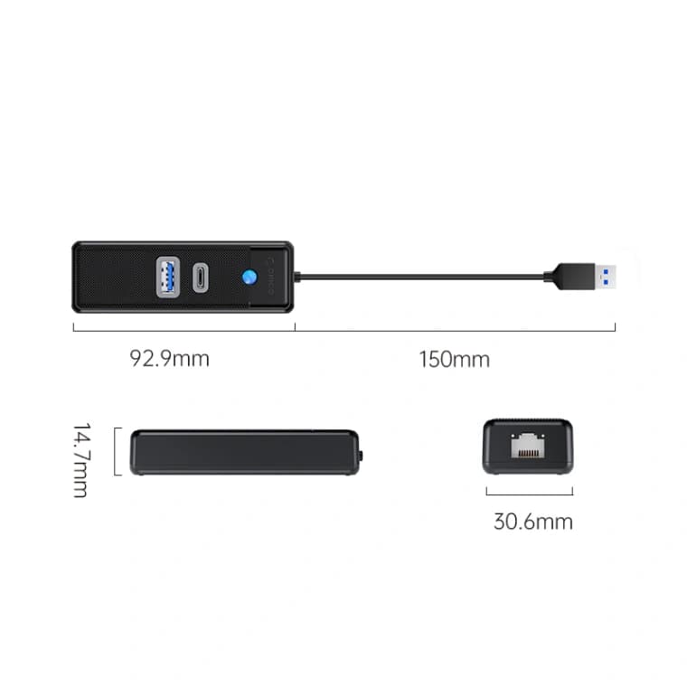 هاب ۳ پورت USB3.0 مدل PWCUR-U3-05 — تصویر ۷