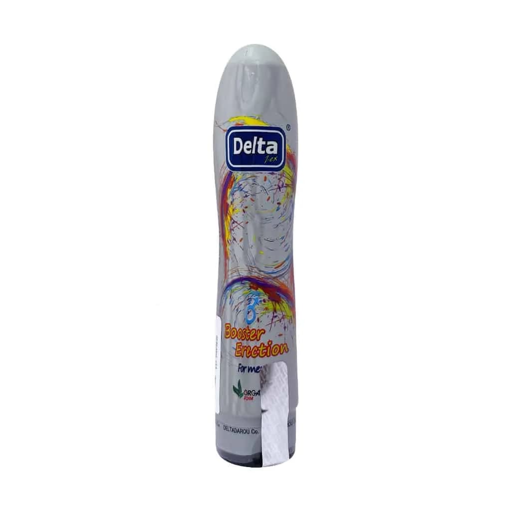ژل تقویت نعوظ آقایان Booster Erection دلتازکس دلتا دارو 100 گرم — تصویر ۲