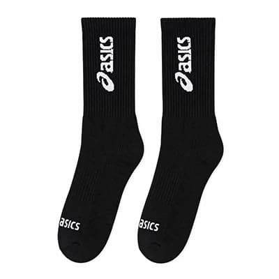 جوراب فوتبال ساق بلند مردانه تمام کش طرح asics رایان اسپرت | مشکی