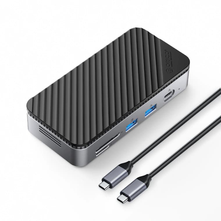 داک استیشن 9 پورت با باکس M.2 NVMe اوریکو مدل M2P7