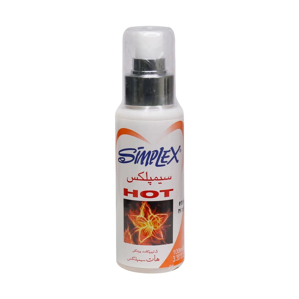 ژل لوبریکانت مدل hot سیمپلکس 100 میلی لیتر — تصویر ۳