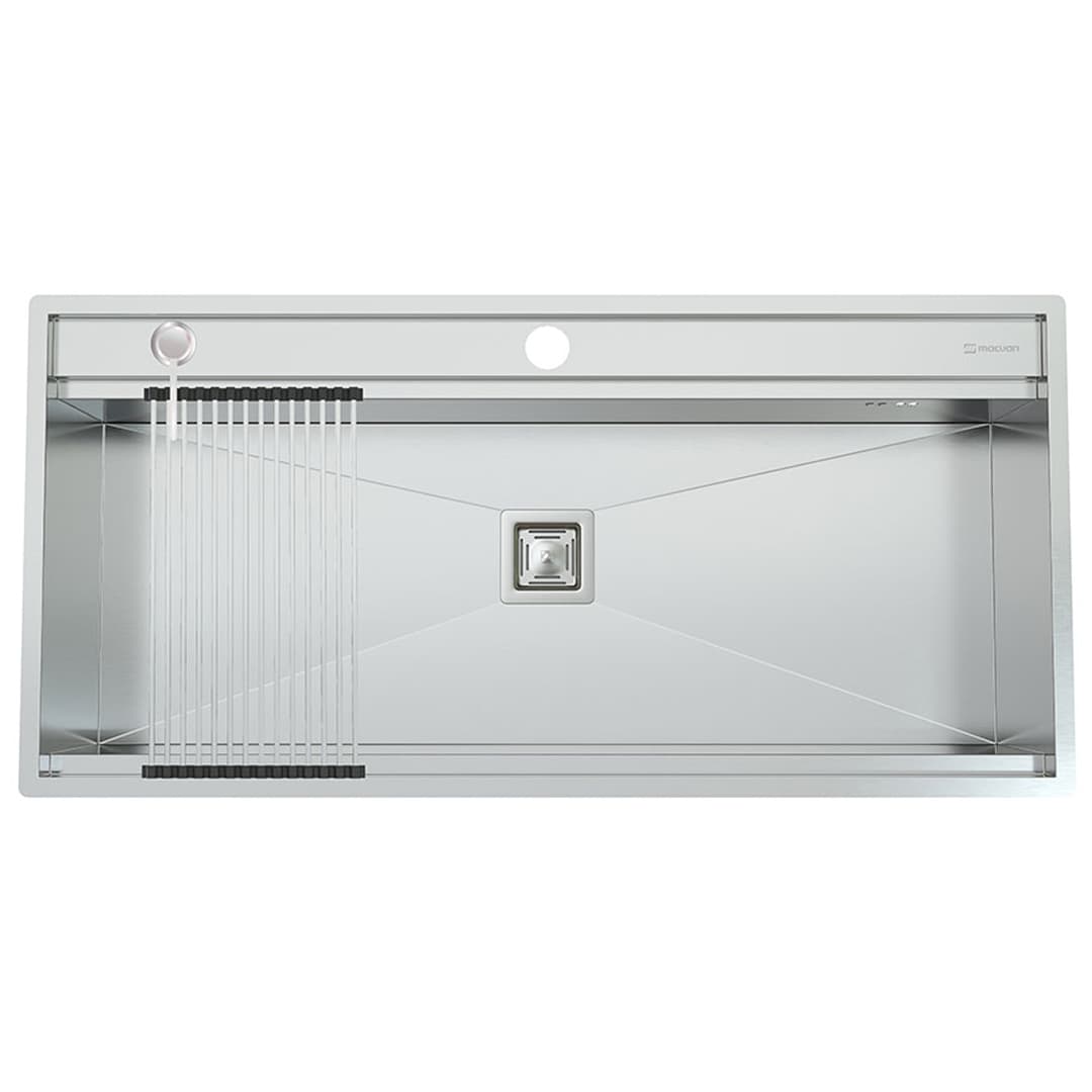سینک ظرفشویی استیل مکوان مدل Basic 104 — تصویر ۵