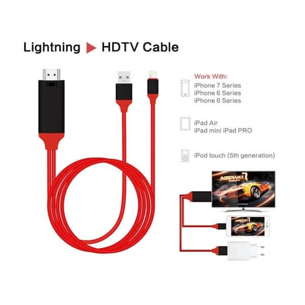 کابل MHL تبدیل lightning به HDMI — تصویر ۱۰