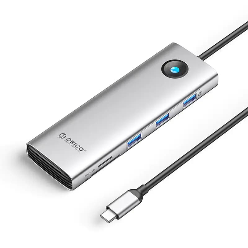 هاب 9 پورت USB-C اوریکو مدل PW11-9P