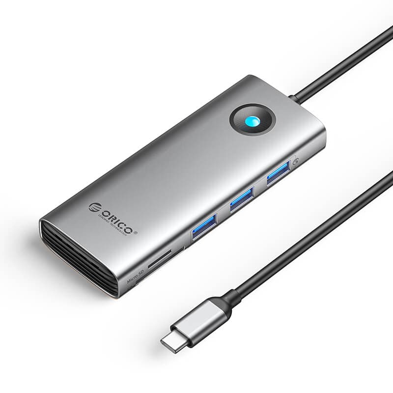 هاب USB-C هشت پورت اوریکو مدل PW11-8P
