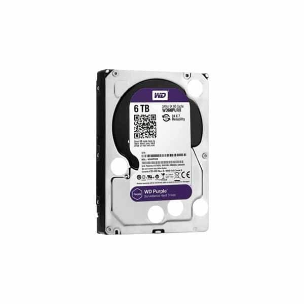 هارددیسک اینترنال وسترن دیجیتال مدل Purple WD60EJRX ظرفیت 6 ترابایت — تصویر ۴