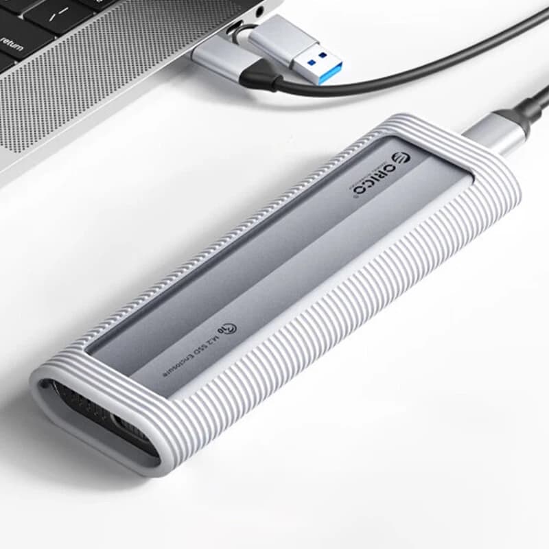 باکس M.2 NVMe با محافظ اوریکو مدل AXM2S-G2 — تصویر ۸