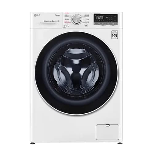 ماشین لباسشویی 9 کیلو ال‌ جی مدل R5 سفید