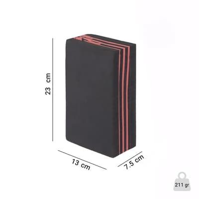 آجر بدنسازی یوگا ایران اسپورتر 03 I.S.Fitness | طوسی/صورتی — تصویر ۸