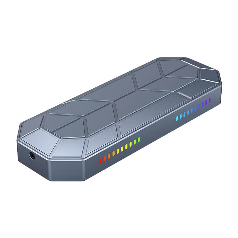 باکس RGB M.2 NVMe SSD اوریکو مدل ORICO M2VG01-C3 — تصویر ۲