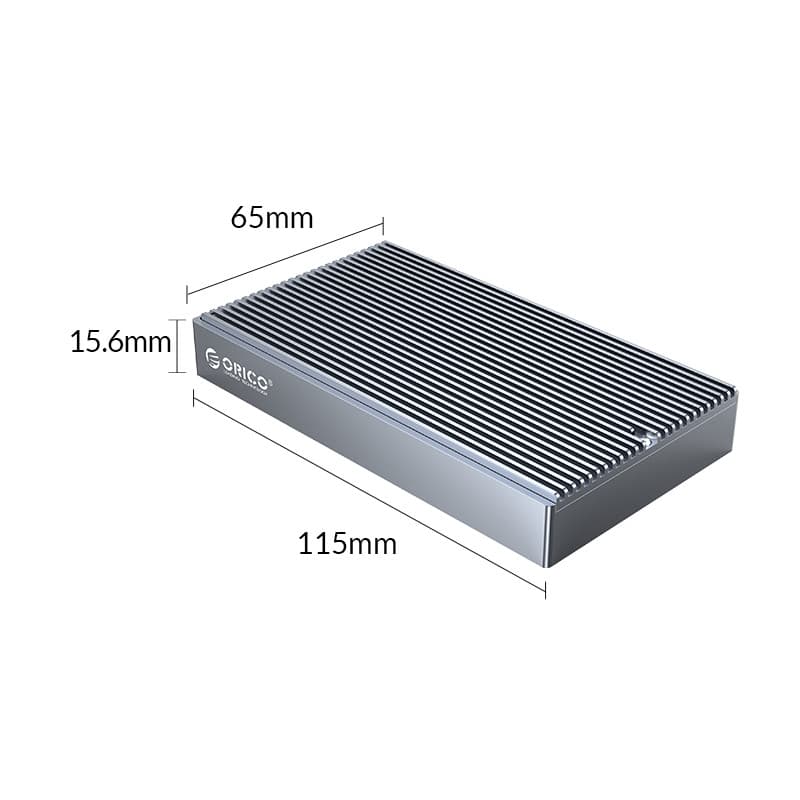 باکس SSD دوسینی M.2 NVMe و NGFF اوریکو مدل M2NV01-C3 — تصویر ۵