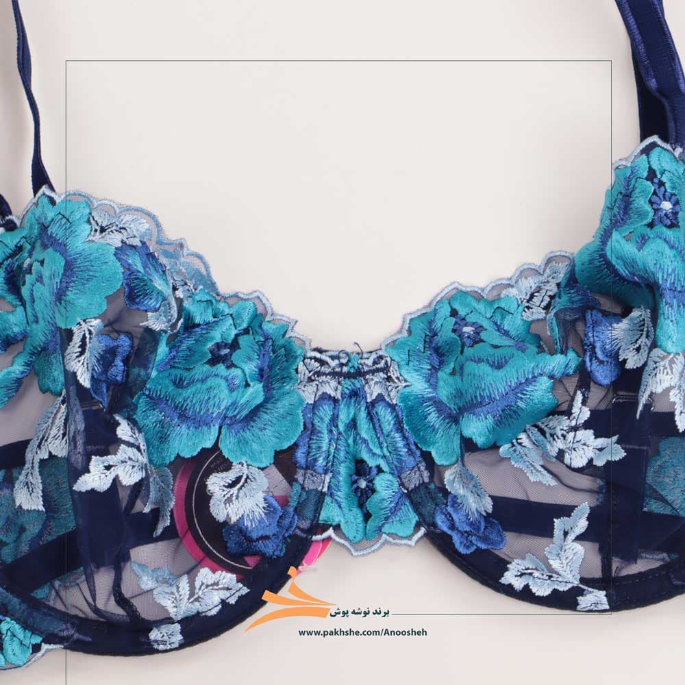 ست کاپ بی سرمه ای فنردار برند نوشه پوش کد 88934 — تصویر ۳