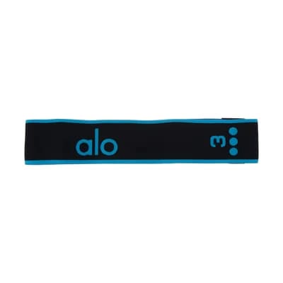 کش بدنسازی مینی لوپ ALO Heavy | مشکی/آبی — تصویر ۱۱