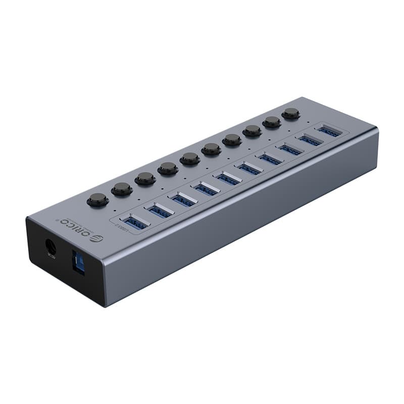 هاب 10 پورت USB3.0 فلزی ORICO BT2U3-10AB — تصویر ۳