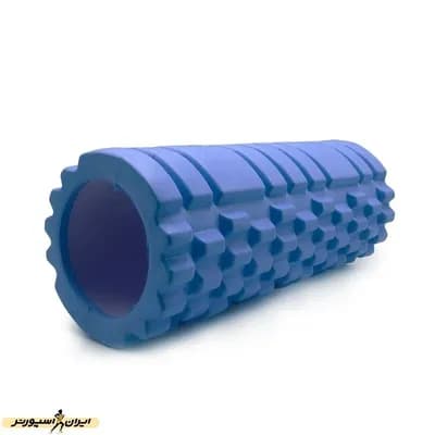 فوم رولر بدنسازی آجدار 33 سانتیمتری T01 | آبی — تصویر ۱۱