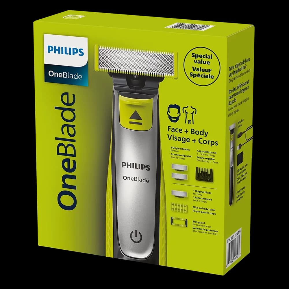 ماشین اصلاح فیلیپس مدل OneBlade QP2834/60 — تصویر ۹