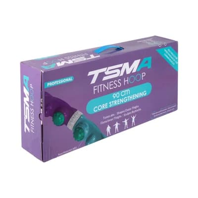 حلقه لاغری هولاهوپ بدنسازی TSMA DST | آبی/زرد — تصویر ۹