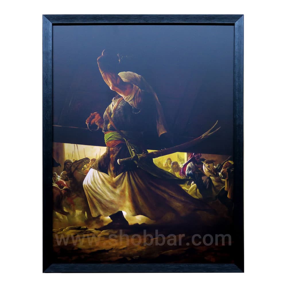 تابلو نوری طرح خیبر روح الامین — تصویر ۲