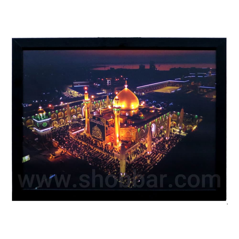 تابلو نوری طرح حرم امیر المومنین (ع)