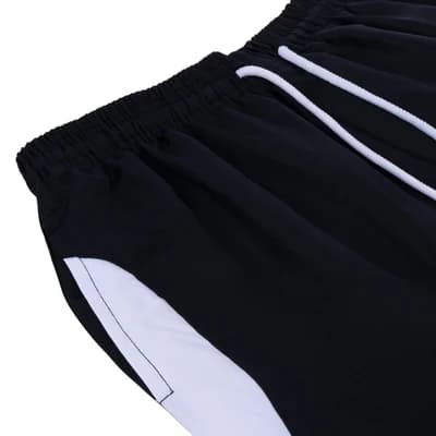 مایو شنا مردانه استخری HOLLISTER 815 | مشکی/سفید — تصویر ۸