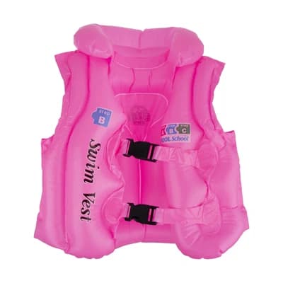 جلیقه شنا بادی SWIMMING VEST | صورتی — تصویر ۵