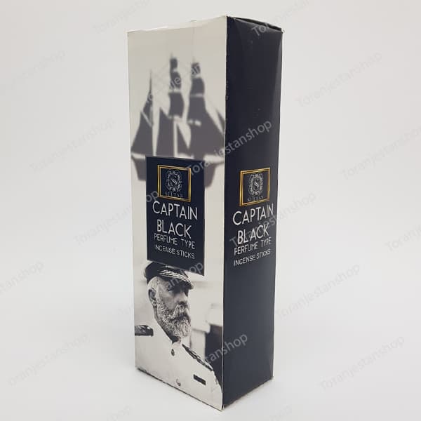 عود خوشبوکننده 6ضلعی کاپیتان بلک Captain black — تصویر ۳