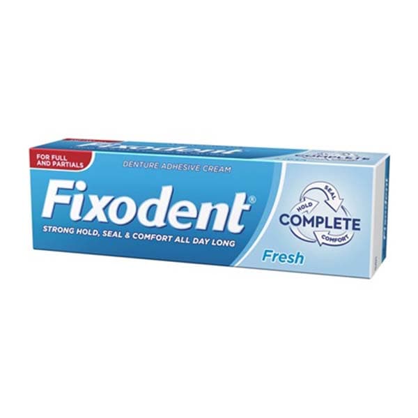 خمیر چسب دندان مصنوعی فیکسودنت FIXODENT Fresh Complete