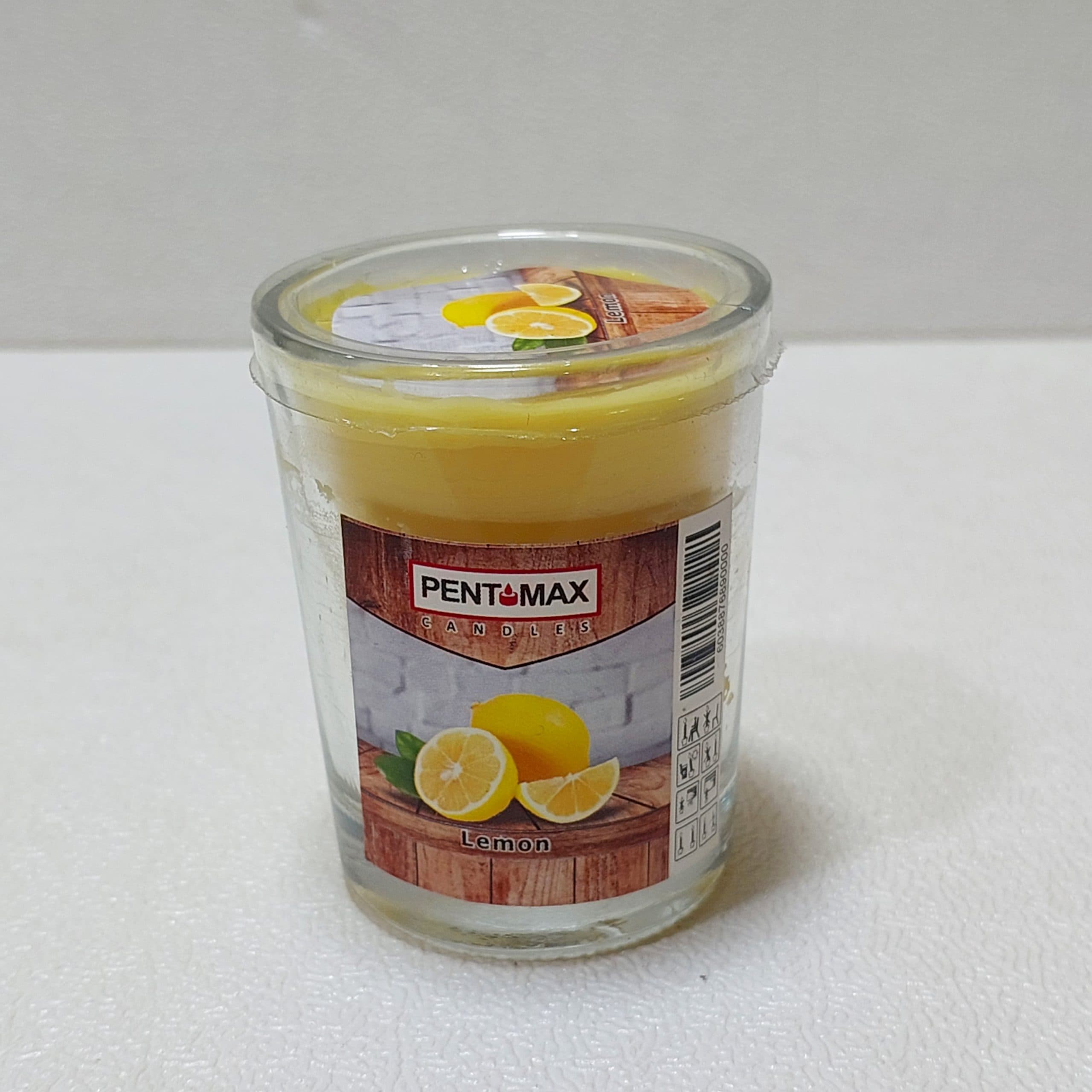 شمع معطر لیوانی رایحه لیمو — تصویر ۲