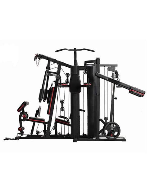 دستگاه مولتی جیم 5 ایستگاه LS FITNESS مدل MS651S — تصویر ۲