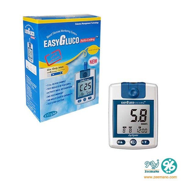 دستگاه تست قند خون ایزی گلوکو EASY GLUCO — تصویر ۶