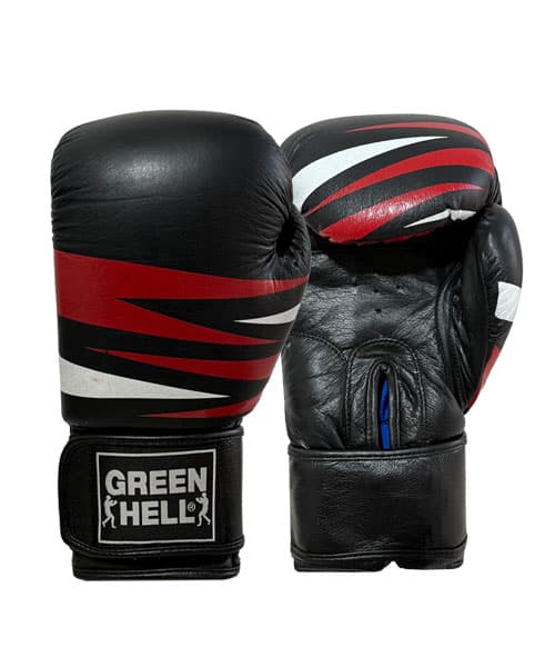 دستکش بوکس چرم گرین هیل Green Hill مدل zebra — تصویر ۶