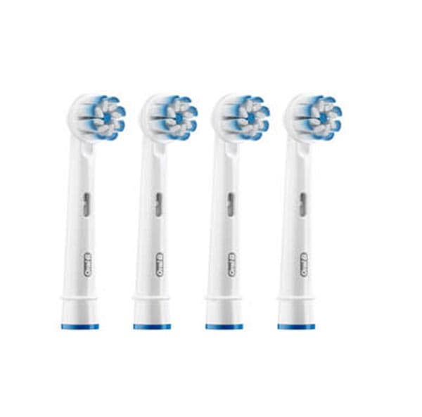 سری مسواک برقی حساس ارال بی 4 عددی Oral-B Sensitive — تصویر ۳