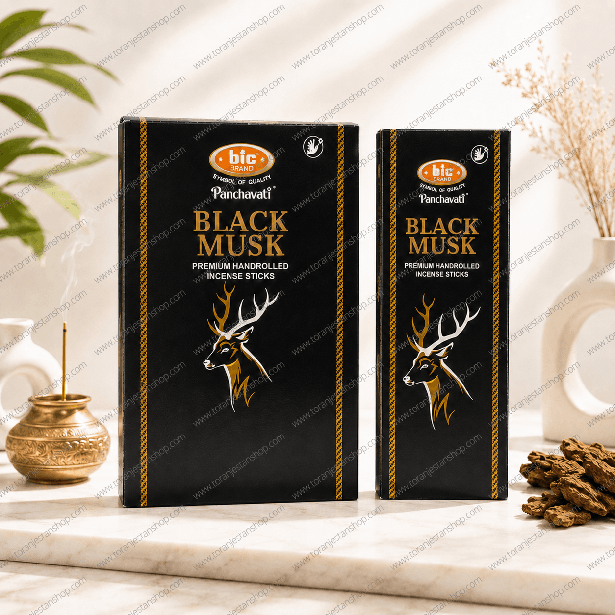 عود دستساز بلک مشک برند بیک bic مشک سیاه