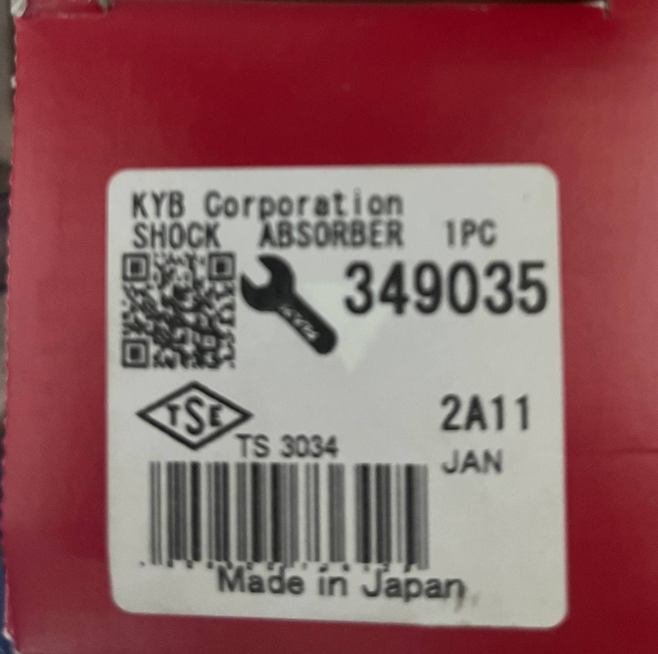 کمک فنر آریو Z300 برند کایابا (KYB) ساخت ژاپن عقب — تصویر ۵