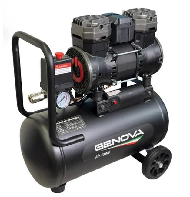 کمپرسور باد جنوا مدل GA-10L ظرفیت 10 لیتر (استوک)