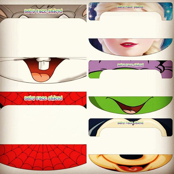 شیلد متحرک محافظ صورت کودک BABY FACE SHIELD — تصویر ۸