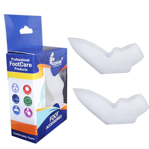 فاصله دهنده سیلیکونی دو انگشتی ساپورت دار فوت کر مدل Footcare 146