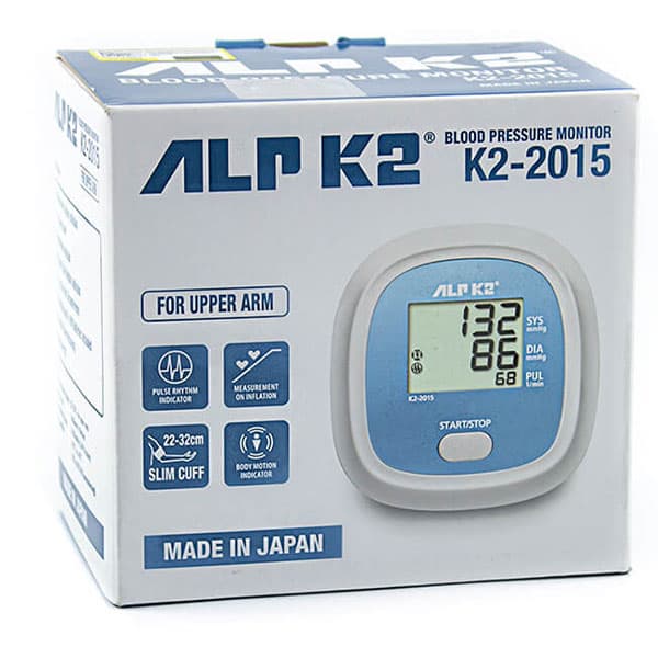 فشار سنج بازویی آلپیکادو ژاپنی مدل ALPK2 K2 232 — تصویر ۳