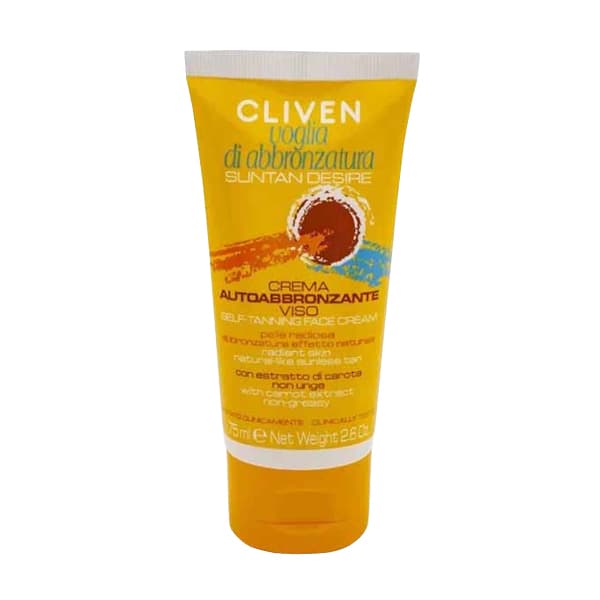 کرم برنزه کننده صورت کلیون Cliven