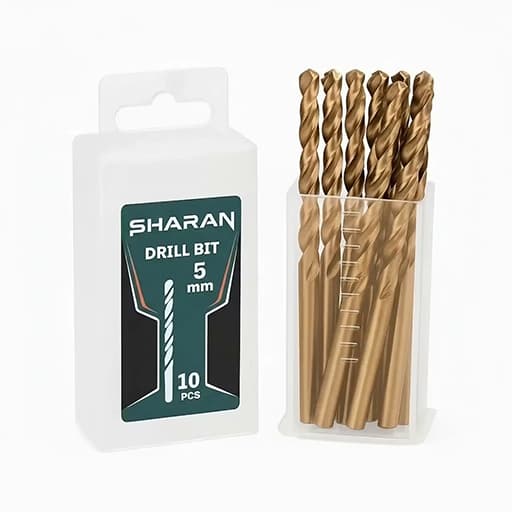 مته کبالت سایز 5 میلیمتر1 عددی شاران مدل SH-DB50 — تصویر ۳