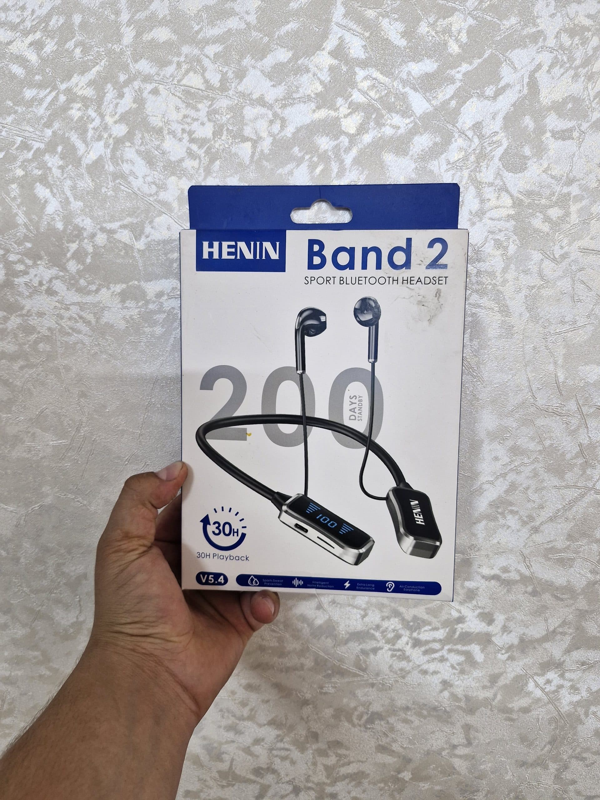 هندزفری دورگردنی HENIN مدل bond2 — تصویر ۴