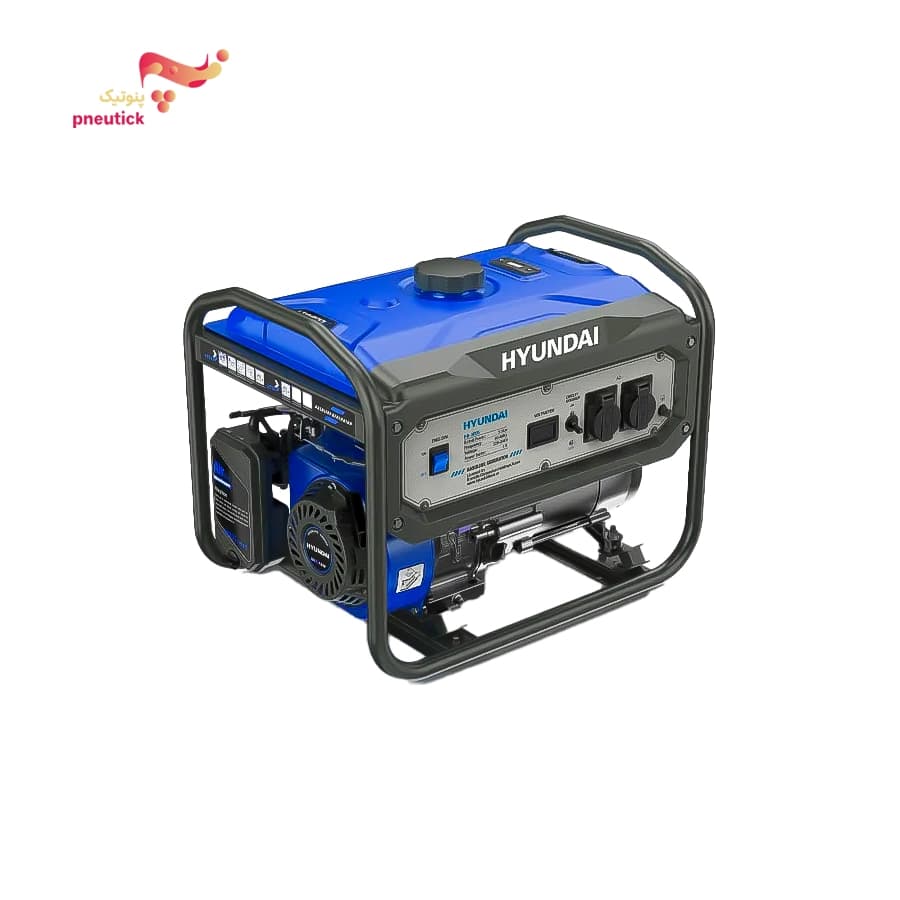 موتور برق بنزینی هیوندای مدل HG-3055 | قدرت ۳.۵ کیلووات — تصویر ۲