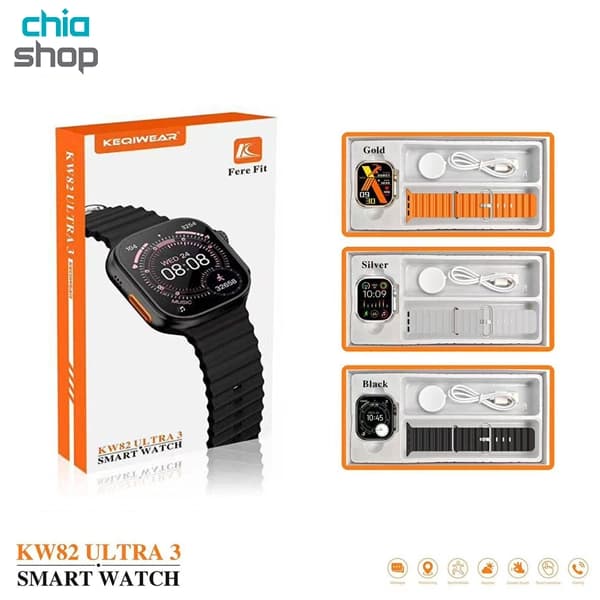 ساعت هوشمند kw82 ultra3 — تصویر ۱۲