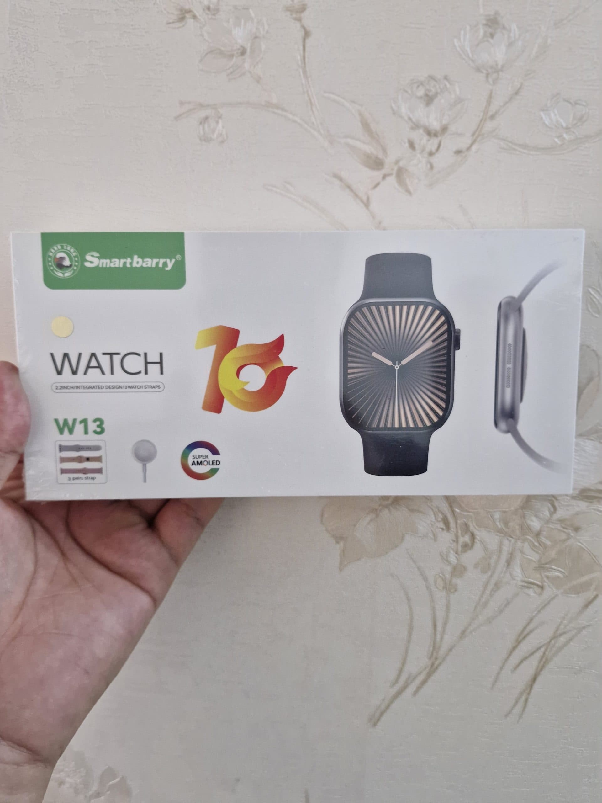 ساعت هوشمند w13 سه بند کیفیت عالی amoled — تصویر ۲