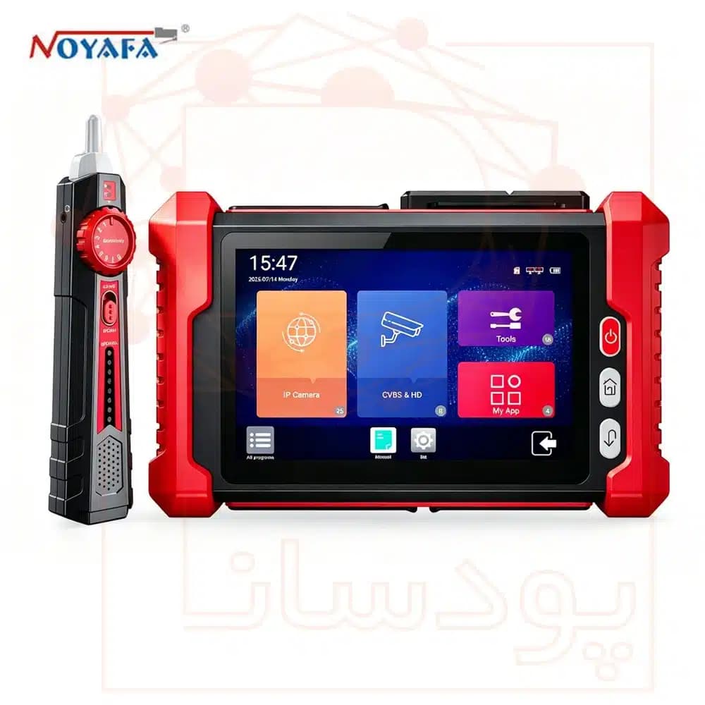 تستر دوربین مداربسته نویافا Noyafa NF-IPC728HSO — تصویر ۲