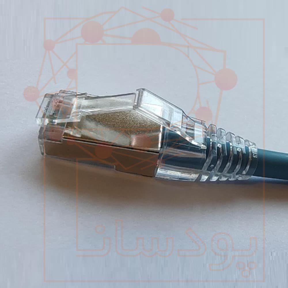 پچ کورد لگراند Cat6A آبی با روکش LSZH یک متری 051780 — تصویر ۵
