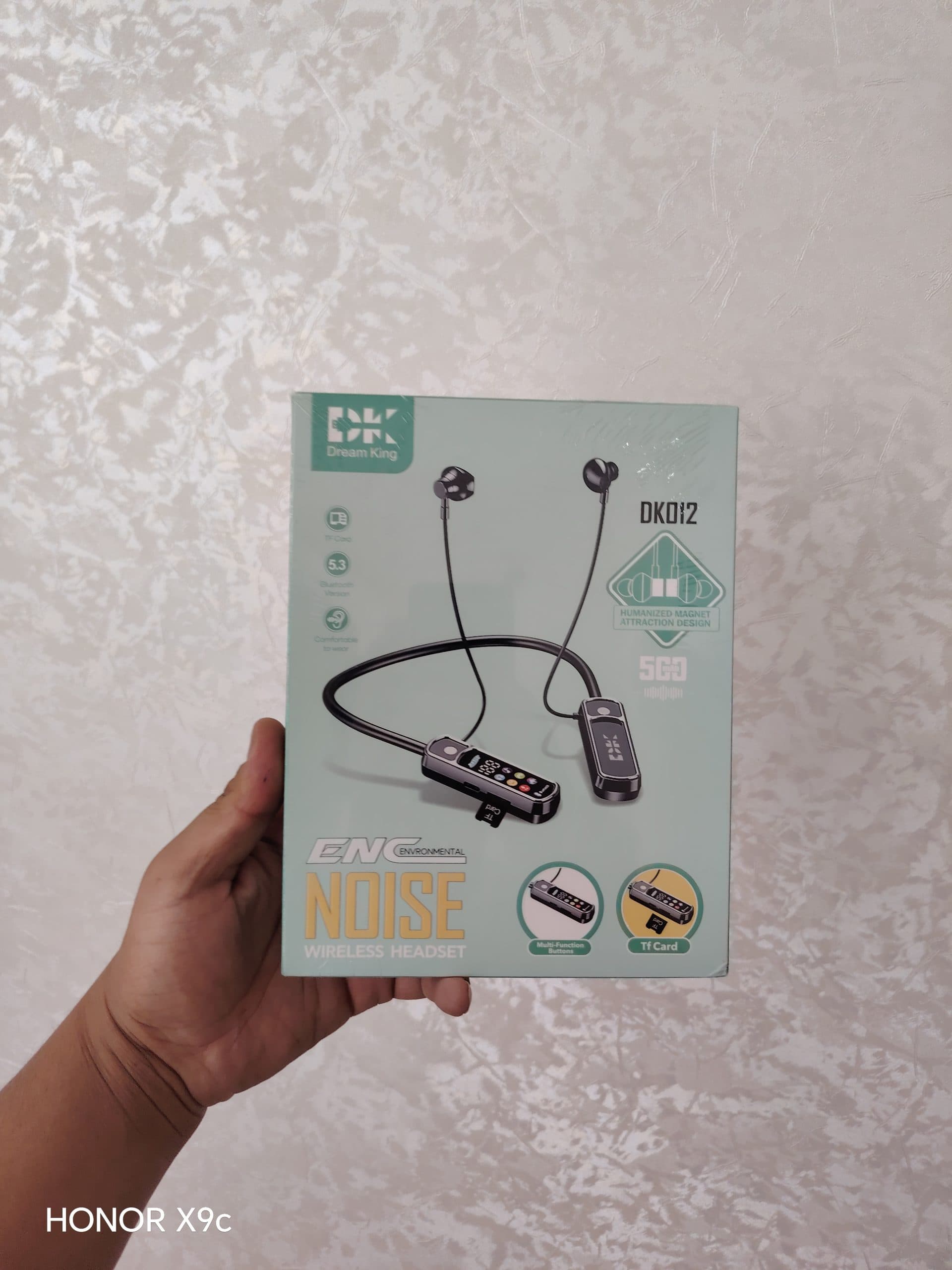 هندزفری گردنی بلوتوثی Dk مدل DK-012 — تصویر ۲