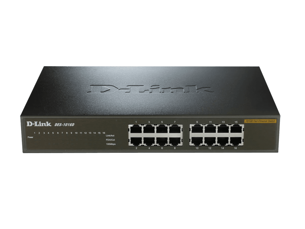 سوئیچ شبکه دی‌ لینک D-Link DES-1016D — تصویر ۱۰